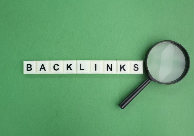 letters alphabet with word backlink website server concept incoming hyperlink