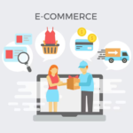 e-commerce icons delivery